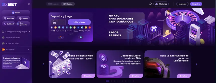 0xBet – El mejor casino
